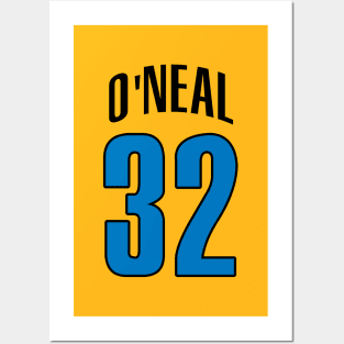 Shaquille O'Neal Basketball Posters and Art